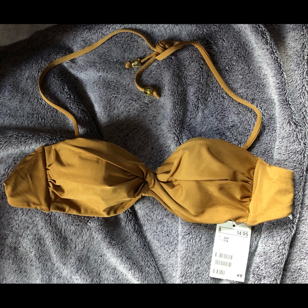 NWT H&M Bikini Convertible Strapless Top
